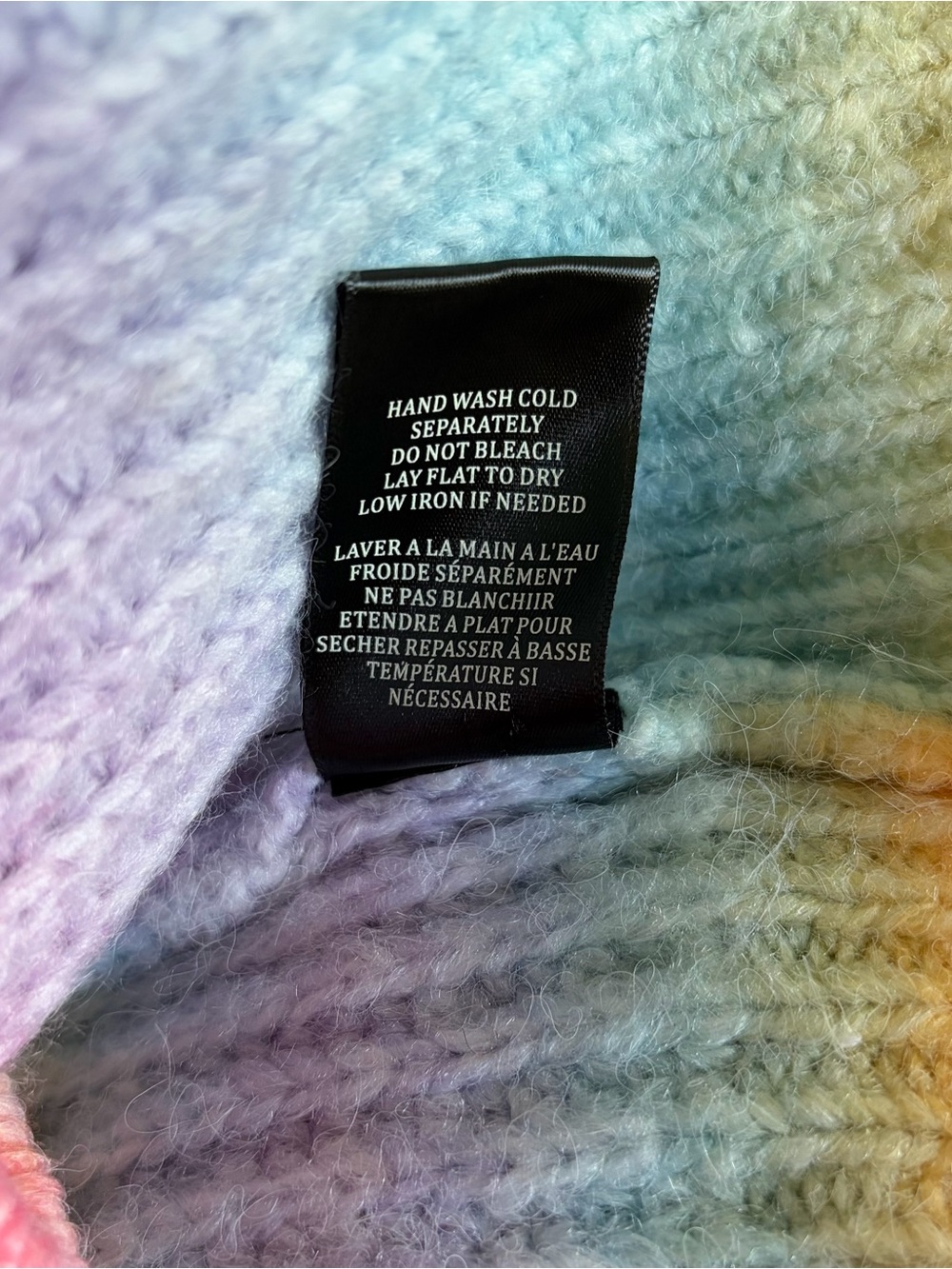 Blank NYC Rainbow Sherbet Chunk Oversize Cardigan - Picture 10 of 12